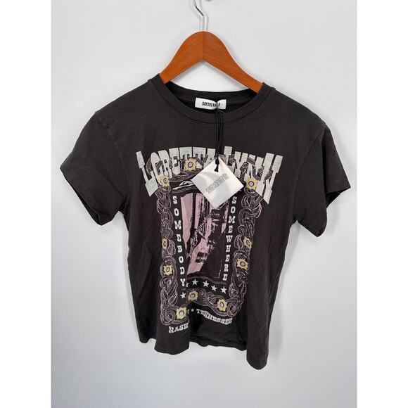 DAYDREAMER LA NWT Evereve Loretta Lynn Nashville Tenessee Graphic Tee // XS - Picture 3 of 10